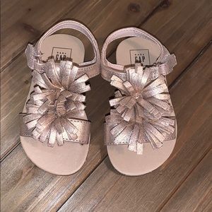 Baby Gap Rose Gold Sandals